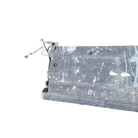 2017-2023 Honda Ridgeline Rear Tail Gate Bed Trunk Door Silver Metallic, 68100-T6Z-A91ZZ, F018, OEM, 2017, 2018, 2019, 2020, 2021, 2022, 2023