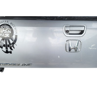 2017-2023 Honda Ridgeline Rear Tail Gate Bed Trunk Door Silver Metallic, 68100-T6Z-A91ZZ, F018, OEM, 2017, 2018, 2019, 2020, 2021, 2022, 2023