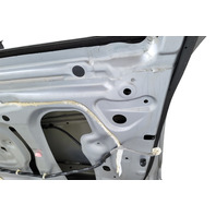 2017-2026 Honda Passport Front Door Assembly, Right, Silver Metallic, 67010-TG7-A94ZZ, F018, OEM, 2017, 2018, 2019, 2020, 2021, 2022, 2023, 2024, 2025, 2026