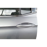 2017-2020 Honda Ridgeline Rear Left/Driver Door Silver Metallic, 67550-T6Z-A90ZZ, F018, OEM, 2017, 2018, 2019, 2020