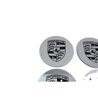 1997-2004 Porsche Boxster Plastic Center Wheel Cap, 993-361-303-11-9A1, F019, OEM, 1997, 1998, 1999, 2000, 2001, 2002, 2003, 2004