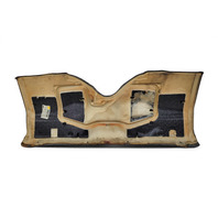 1997-2004 Porsche Boxster 986 Rear ngine Firewall Carpet Grey, 986-551-035-01-C50, F019, OEM, 1997, 1998, 1999, 2000, 2001, 2002, 2003, 2004