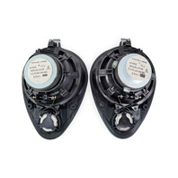 2000-2002 Porsche Boxster 986 Front Right/Left Dash Speaker Set, 996-645-037-02-01C, F019, OEM, 2000, 2001, 2002