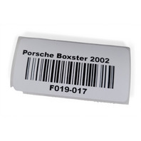 1997-2004 Porsche Boxster 986 Front Right/Left Interior Door Sill Trim Lining Panel Set, 996-551-119-00, F019, OEM, 1997, 1998, 1999, 2000, 2001, 2002, 2003, 2004
