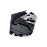 2000-2004 Porsche Boxster 986 Center Dash Pocket Ash Tray Cup Holder Black, 996-552-595-01-5Q0, F019, OEM, 2000, 2001, 2002, 2003, 2004