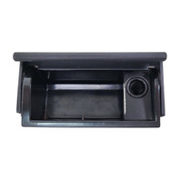2000-2004 Porsche Boxster 986 Center Dash Pocket Ash Tray Cup Holder Black, 996-552-595-01-5Q0, F019, OEM, 2000, 2001, 2002, 2003, 2004