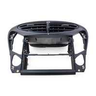 2001-2002 Porsche Boxster  986 Center Dash AC Vent Panel Radio Bezel, 986-552-980-22-A11, F019, OEM, 2001, 2002