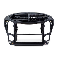 2001-2002 Porsche Boxster  986 Center Dash AC Vent Panel Radio Bezel, 986-552-980-22-A11, F019, OEM, 2001, 2002