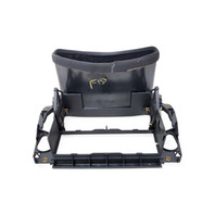 2001-2002 Porsche Boxster  986 Center Dash AC Vent Panel Radio Bezel, 986-552-980-22-A11, F019, OEM, 2001, 2002