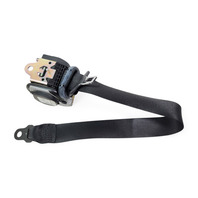 2002-2004, 2009-2012 Porsche Boxster 986 Seatbelt Seat Belt Front Right Black, 987-803-034-10-A23, F019, OEM, 2002, 2003, 2004, 2009, 2010, 2011, 2012