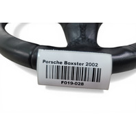 1997-2004 Porsche Boxster 986 Steering Wheel Tiptronic Steering Wheel Black Leather, 996-347-804-64-A28, F019, OEM, 1997, 1998, 1999, 2000, 2001, 2002, 2003, 2004