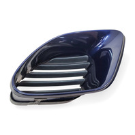 2000-2002 Porsche Boxster 986 Rear Left/Driver Quarter Air Duct Vent Trim Grill Cover, 986-504-561-02-G2X, F019, OEM, 2000, 2001, 2002
