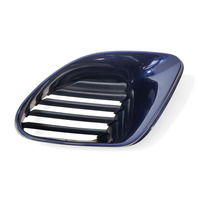 2000-2002 Porsche Boxster 986 Rear Left/Driver Quarter Air Duct Vent Trim Grill Cover, 986-504-561-02-G2X, F019, OEM, 2000, 2001, 2002