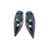 1999-2004 Porsche Boxster 986 Center Console Right/Left Side Panel Trim Gray, 996-552-088-05-C52, F019, OEM, 1999, 2000, 2001, 2002, 2003, 2004