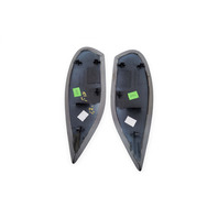 1999-2004 Porsche Boxster 986 Center Console Right/Left Side Panel Trim Gray, 996-552-088-05-C52, F019, OEM, 1999, 2000, 2001, 2002, 2003, 2004