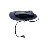 1998-2004 Porsche Boxster 986 Exterior Door Handle Front Right/Passenger Blue, PCG-537-614-A, F019, OEM, 1998, 1999, 2000, 2001, 2002, 2003, 2004