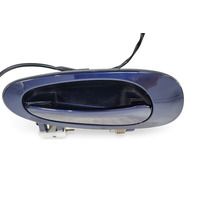 1998-2004 Porsche Boxster 986 Exterior Door Handle Front Right/Passenger Blue, PCG-537-614-A, F019, OEM, 1998, 1999, 2000, 2001, 2002, 2003, 2004