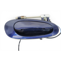 1998-2004 Porsche Boxster 986 Exterior Door Handle Front Right/Passenger Blue, PCG-537-614-A, F019, OEM, 1998, 1999, 2000, 2001, 2002, 2003, 2004