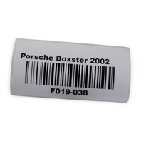 2000-2002 Porsche Boxster 986 Right/Left Dash Switch Plate Bezel Set, 986-552-233-01-5Q0, F019, OEM, 2000, 2001, 2002