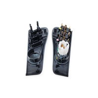 2000-2002 Porsche Boxster 986 Right/Left Dash Switch Plate Bezel Set, 986-552-233-01-5Q0, F019, OEM, 2000, 2001, 2002