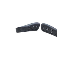 2000-2002 Porsche Boxster 986 Right/Left Dash Switch Plate Bezel Set, 986-552-233-01-5Q0, F019, OEM, 2000, 2001, 2002