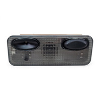 2001-2004 Porsche Boxster 986 Interior Lamp Roof Overhead Light Gray, 986-632-053-11, F019, OEM, 2001, 2002, 2003, 2004