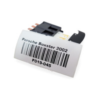 2002-2004 Porsche Boxster 986 Interior Dash Panel Hazard Switch 986-613-120-10-A05, F019, OEM, 2002, 2003, 2004