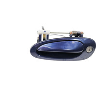 1998-2004 Porsche Boxster 986 Exterior Door Handle Front Left/Driver Blue, 996-537-613-01-G2X, F019, OEM, 1998, 1999, 2000, 2001, 2002, 2003, 2004