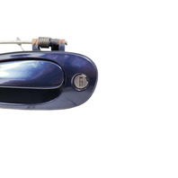 1998-2004 Porsche Boxster 986 Exterior Door Handle Front Left/Driver Blue, 996-537-613-01-G2X, F019, OEM, 1998, 1999, 2000, 2001, 2002, 2003, 2004