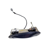 1998-2004 Porsche Boxster 986 Exterior Door Handle Front Left/Driver Blue, 996-537-613-01-G2X, F019, OEM, 1998, 1999, 2000, 2001, 2002, 2003, 2004