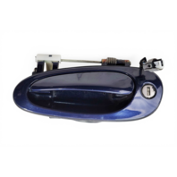 1998-2004 Porsche Boxster 986 Exterior Door Handle Front Left/Driver Blue, 996-537-613-01-G2X, F019, OEM, 1998, 1999, 2000, 2001, 2002, 2003, 2004