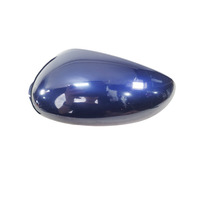 2001-2004 Porsche Boxster 986 Front Left Driver Side Door Rear View Mirror Blue, 996-731-219-05-G2L, F019, OEM, 2001, 2002, 2003, 2004