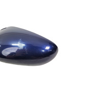 2001-2004 Porsche Boxster 986 Front Left Driver Side Door Rear View Mirror Blue, 996-731-219-05-G2L, F019, OEM, 2001, 2002, 2003, 2004