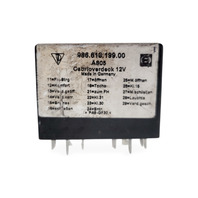 2000-2010 Porsche Boxster 986 Control Module Convertible Relay Control Unit, 986-618-199-01, F019, OEM, 2000, 2001, 2002, 2003, 2004, 2005, 2006, 2007, 2008, 2009, 2010,