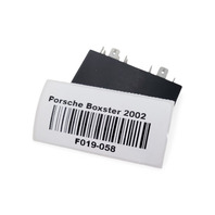 2000-2010 Porsche Boxster 986 Control Module Convertible Relay Control Unit, 986-618-199-01, F019, OEM, 2000, 2001, 2002, 2003, 2004, 2005, 2006, 2007, 2008, 2009, 2010,