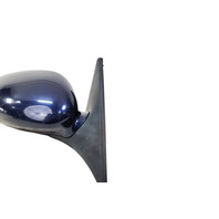 2001-2004 Porsche Boxster 986 Front Right/Passenger Side Door Rear View Mirror Blue, 996-731-220-05-G2L, F019, OEM, 2001, 2002, 2003, 2004