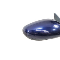 2001-2004 Porsche Boxster 986 Front Right/Passenger Side Door Rear View Mirror Blue, 996-731-220-05-G2L, F019, OEM, 2001, 2002, 2003, 2004