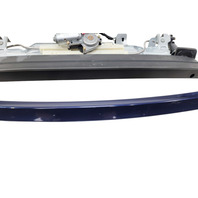 1997-2004 Porsche Boxster 986 Trunk Lid Deck Spoiler Wing Blue, 986-504-109-00, F019, OEM, 1997, 1998, 1999, 2000, 2001, 2002, 2003, 2004