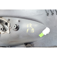 2000-2004 Porsche Boxster 986 Front Right Door Panel Gray, 986-555-122-08-ECK, F019, OEM, 2000, 2001, 2002, 2003, 2004