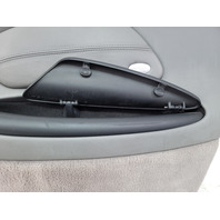 2000-2004 Porsche Boxster 986 Front Right Door Panel Gray, 986-555-122-08-ECK, F019, OEM, 2000, 2001, 2002, 2003, 2004