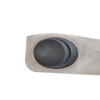 2000-2004 Porsche Boxster 986 Front Right Door Panel Gray, 986-555-122-08-ECK, F019, OEM, 2000, 2001, 2002, 2003, 2004