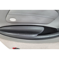2000-2004 Porsche Boxster 986 Front Left Door Panel Gray, 986-555-121-17-ESZ, F019, OEM, 2000, 2001, 2002, 2003, 2004