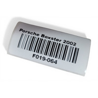 2000-2004 Porsche Boxster 986 Front Left Door Panel Gray, 986-555-121-17-ESZ, F019, OEM, 2000, 2001, 2002, 2003, 2004