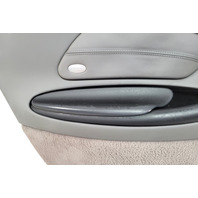 2000-2004 Porsche Boxster 986 Front Left Door Panel Gray, 986-555-121-17-ESZ, F019, OEM, 2000, 2001, 2002, 2003, 2004