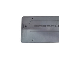 1997-2005 Porsche Boxster 986 License Plate Holder, 996-701-107-00, F019, OEM, 1997, 1998, 1999, 2000, 2001, 2002, 2003, 2004
