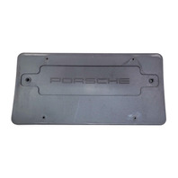1997-2005 Porsche Boxster 986 License Plate Holder, 996-701-107-00, F019, OEM, 1997, 1998, 1999, 2000, 2001, 2002, 2003, 2004