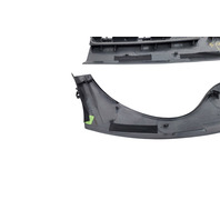 1999-2002 Front Right/Left Windshield Dash Defroster Vent Flow Trim Set, 996-552-185-04-D05, F019, OEM, 1999, 2000, 2001, 2002