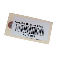 1997-2004 Porsche Boxster 986 Convertible Trunk Hinge Right, 986-561-572-01-GRV, F019, OEM, 1997, 1998, 1999, 2000, 2001, 2002, 2003, 2004