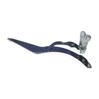 1997-2004 Porsche Boxster 986 Convertible Trunk Hinge Set Left 986-561-571-01-GRV, F019, OEM, 1997, 1998, 1999, 2000, 2001, 2002, 2003, 2004