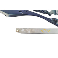 1997-2004 Porsche Boxster 986 Convertible Trunk Hinge Set Left 986-561-571-01-GRV, F019, OEM, 1997, 1998, 1999, 2000, 2001, 2002, 2003, 2004